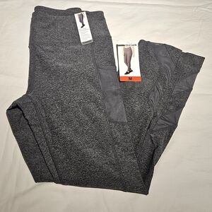 Gray Athletic Leggings Womens Medium NWT